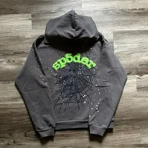 Jackets & Coats | Sp5der Hoodie Brand New Never Worn Grey N